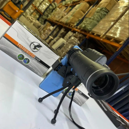 🔥Super Promoción 50% de descuento🔥 Nuevo Telescopio Portátil Monocular con Soporte para celular