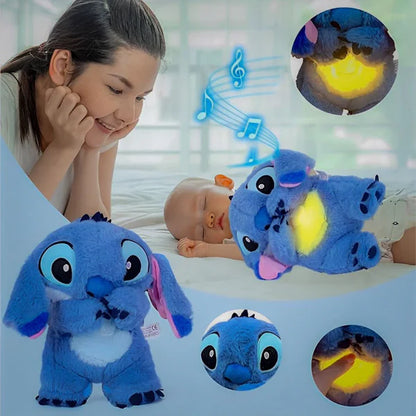 Peluche relajante Stitch  ¡Brilla y Respira!