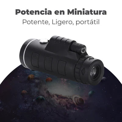 🔥Super Promoción 50% de descuento🔥 Nuevo Telescopio Portátil Monocular con Soporte para celular