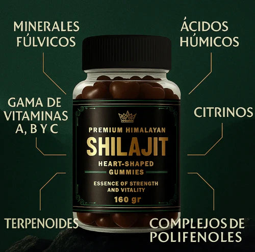 NUEVA PRESENTACION GOMAS SHILAJIT x 60C/U -MEGA OFERTA